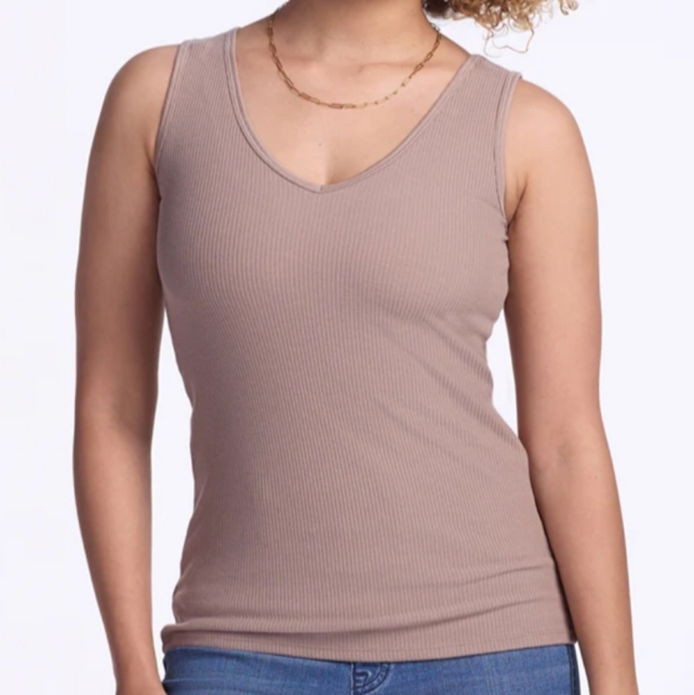 NWOT Woolx Vivi XL Women's Tan Tank Top